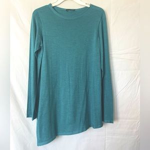 Eileen Fisher Teal Blouse